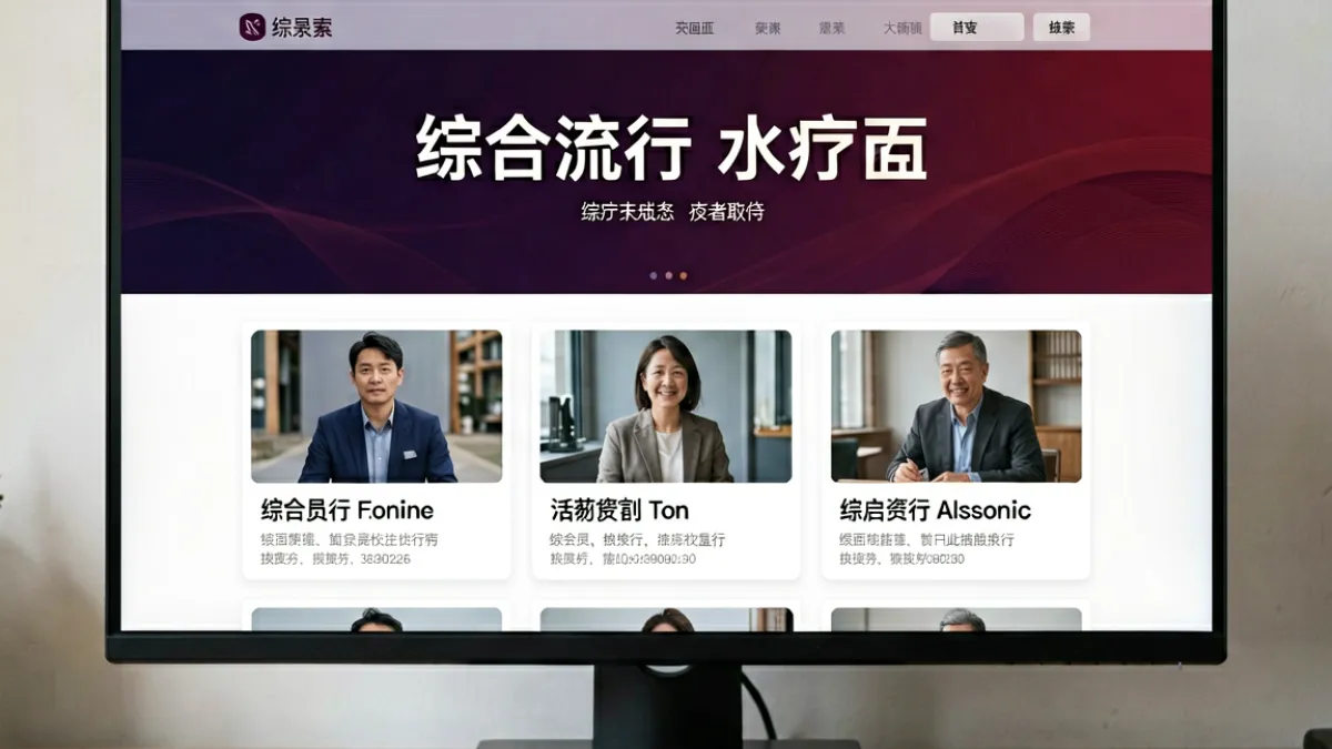 第四色婷婷门户首页概览，展示多个内容栏目卡片分布在屏幕上的整体版面布局